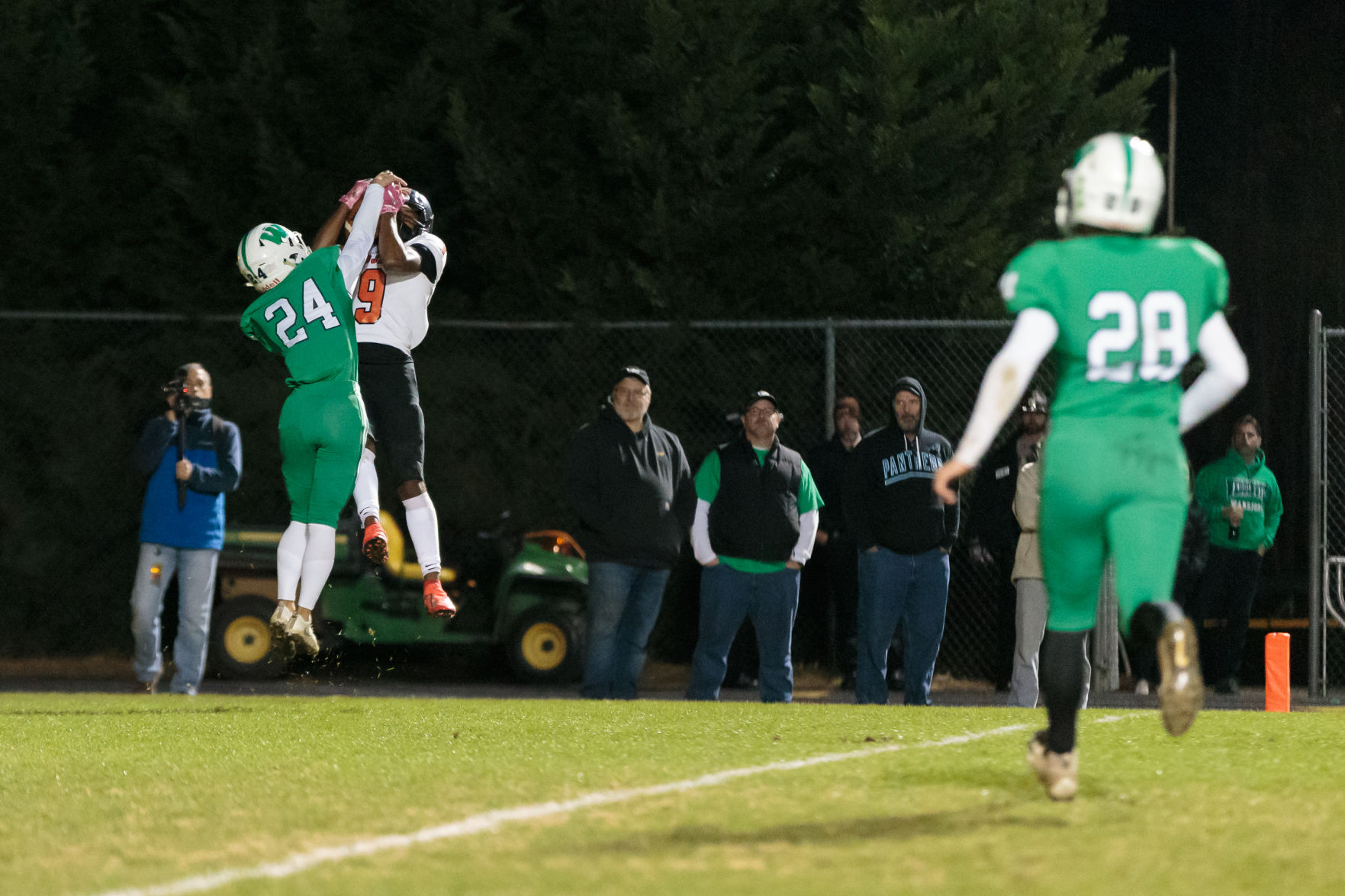 The Northwest Cabarrus Trojans fall to the Weddington Warriors in the third round of the 3AA State playoffs.